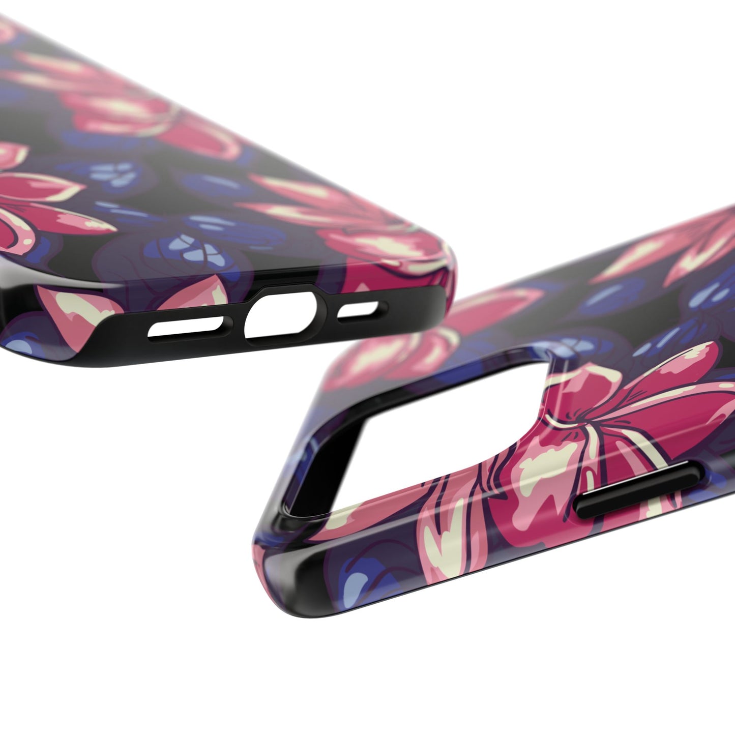 Phone Case, Floral Design, Protective Case, Cover, Strong, Durable, Custom Shell