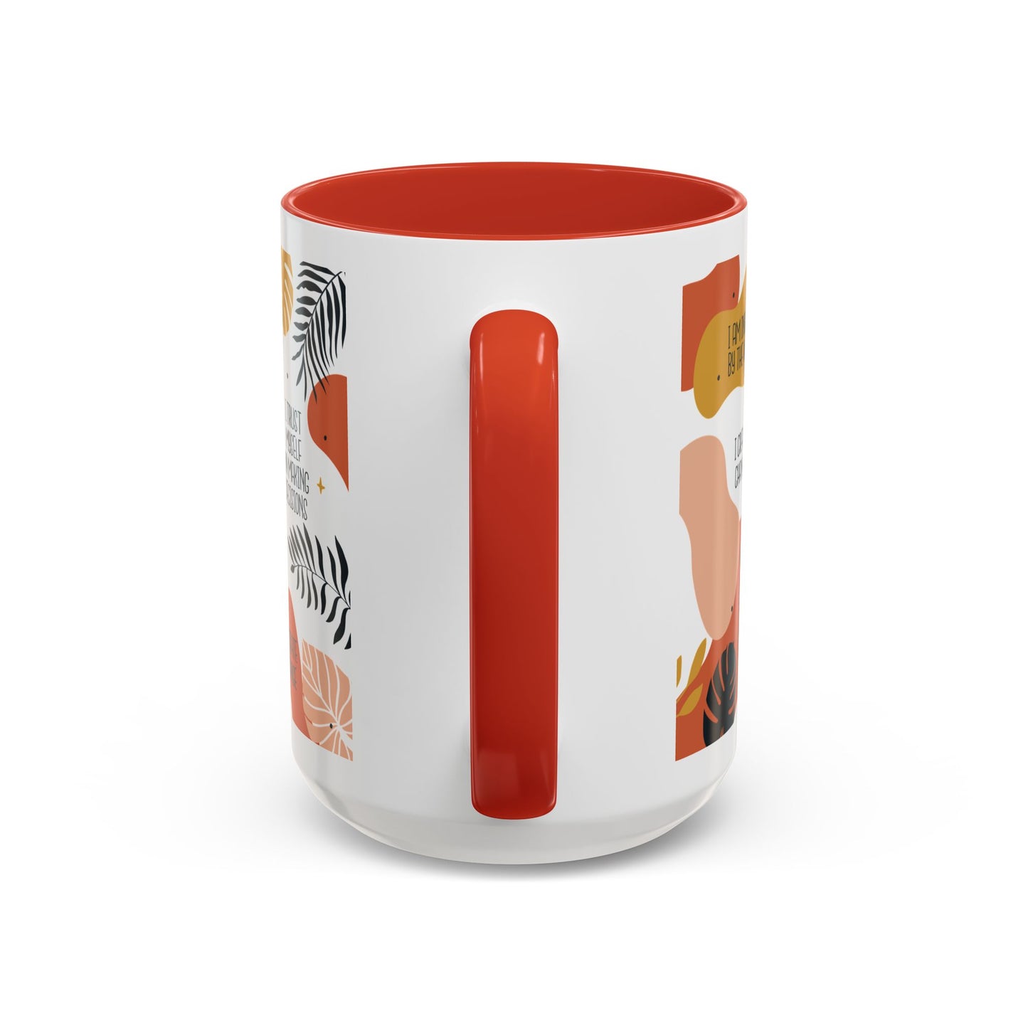 Morning Mindset Accent Coffee Mug