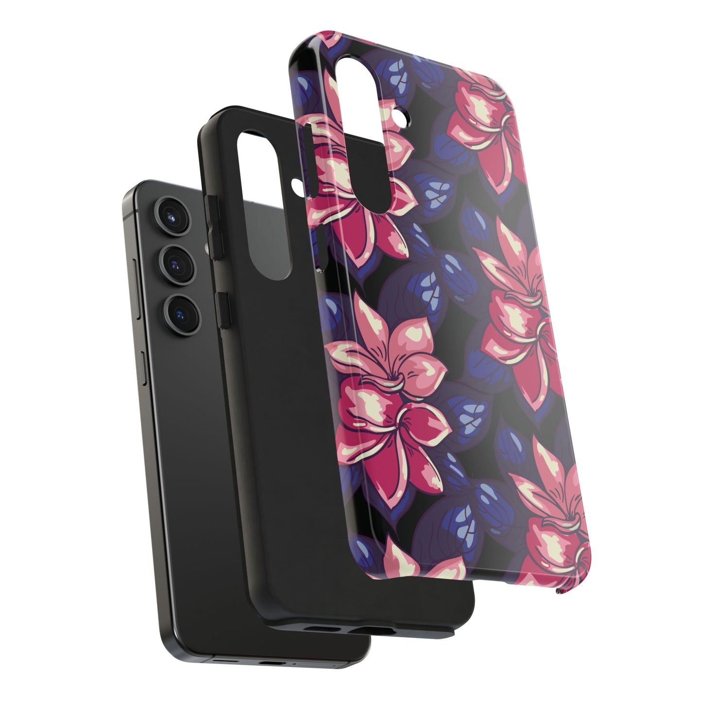 Phone Case, Floral Design, Protective Case, Cover, Strong, Durable, Custom Shell