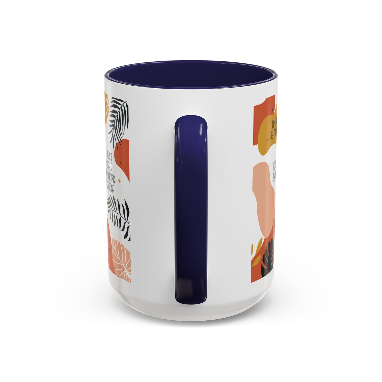 Morning Mindset Accent Coffee Mug
