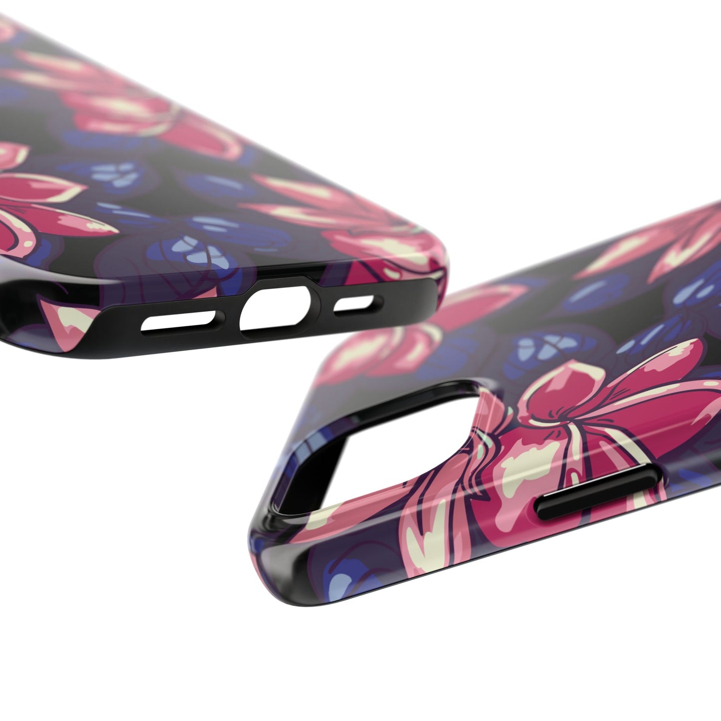 Phone Case, Floral Design, Protective Case, Cover, Strong, Durable, Custom Shell
