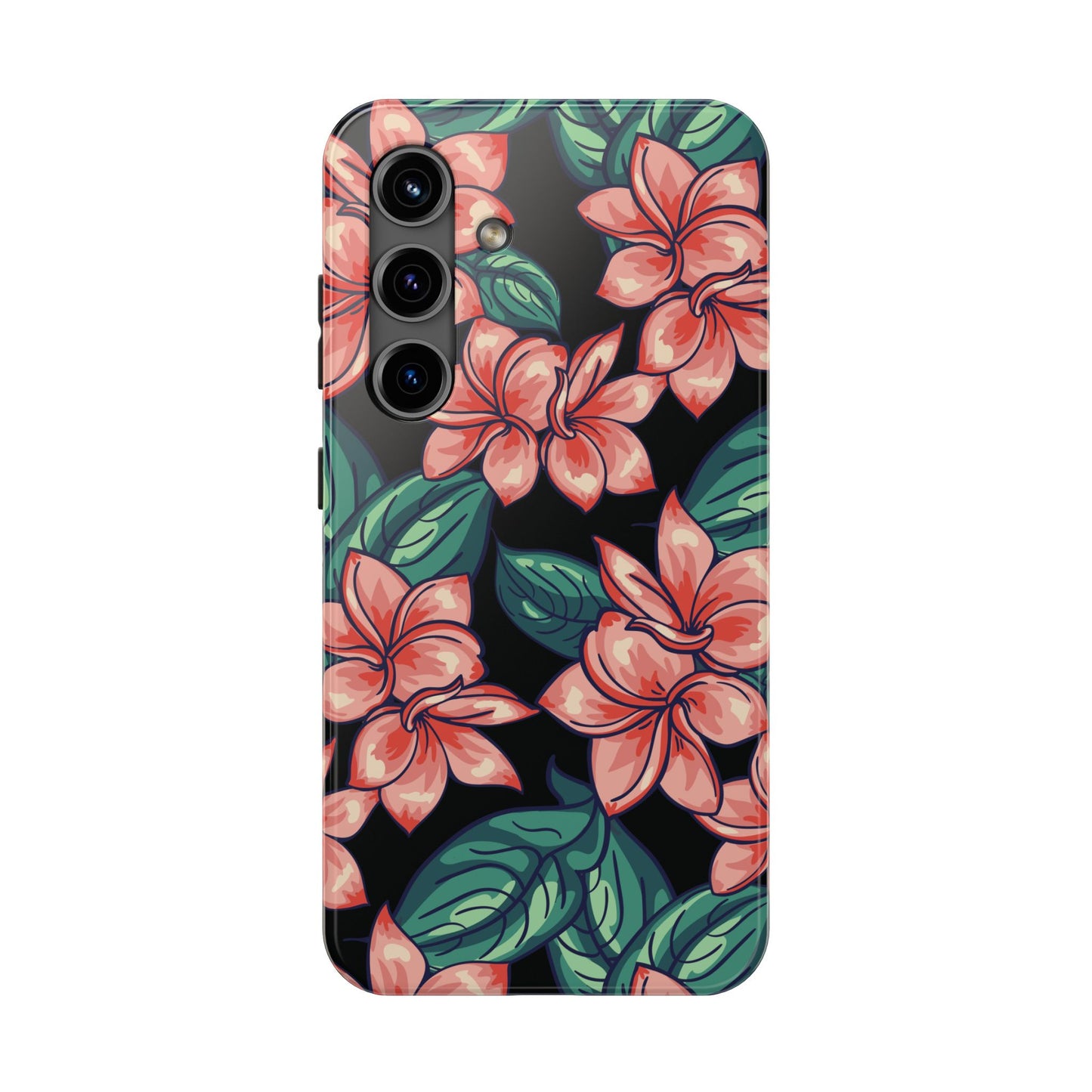 Phone Case, Floral Design, Protective Case, Cover, Strong, Durable, Custom Shell