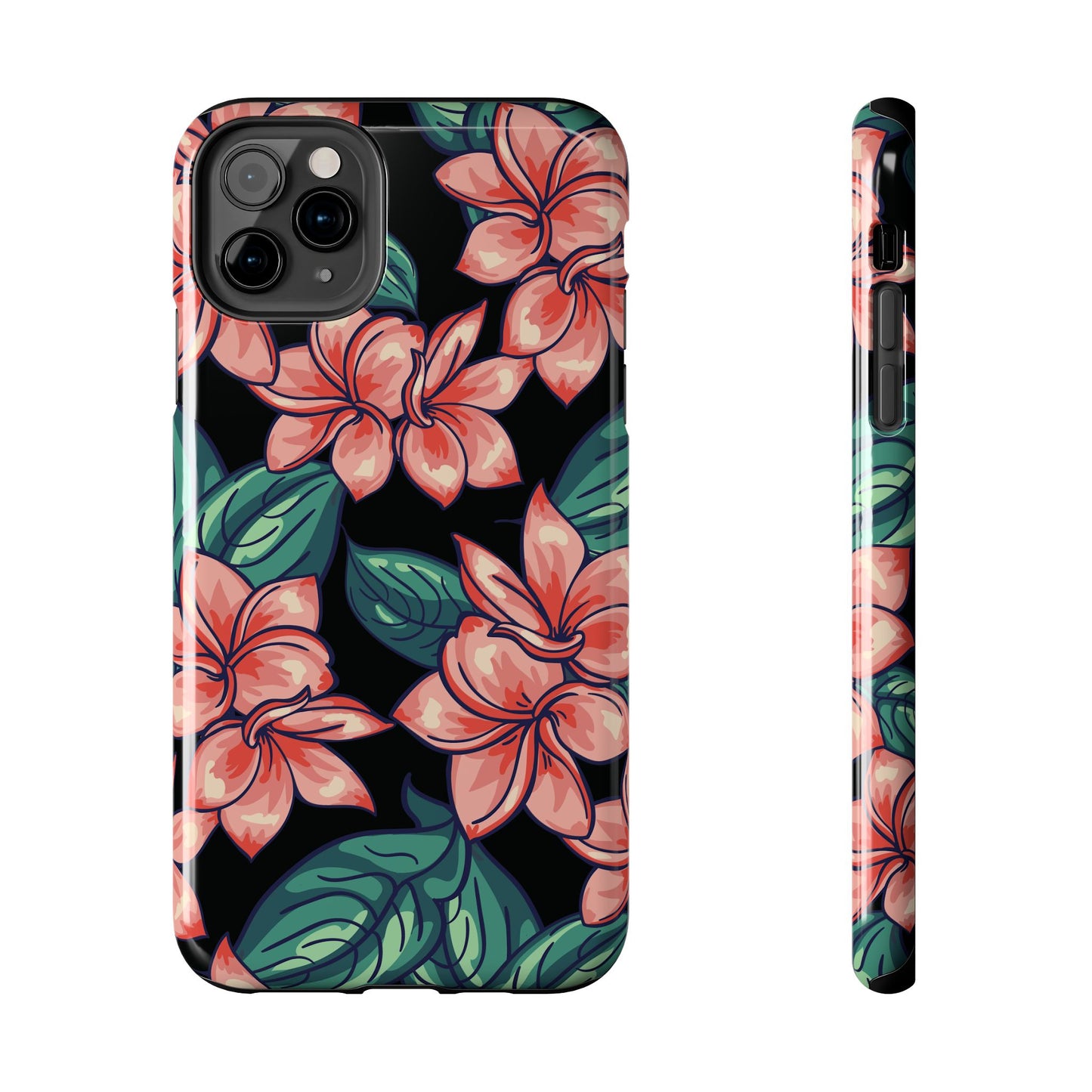 Phone Case, Floral Design, Protective Case, Cover, Strong, Durable, Custom Shell