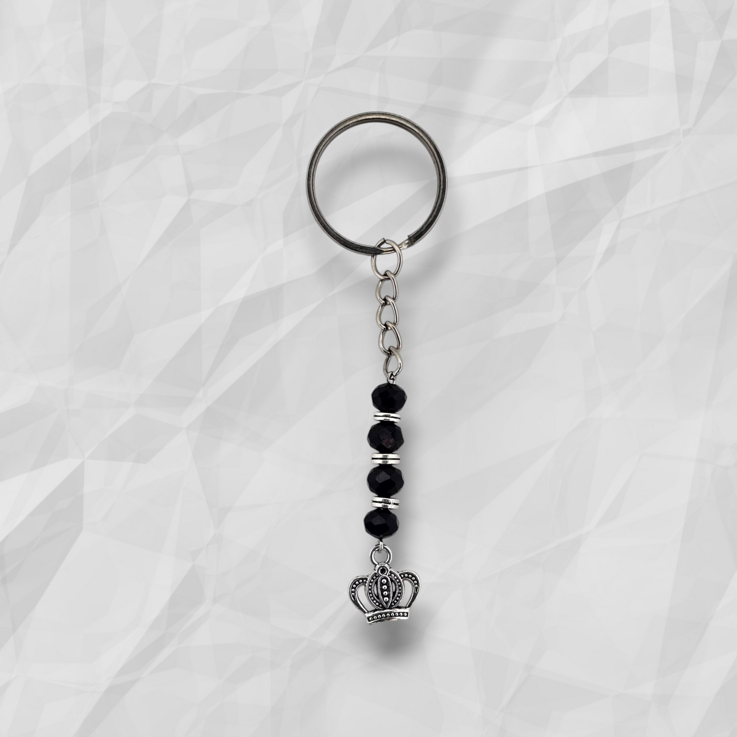 Key Chain with King Charm