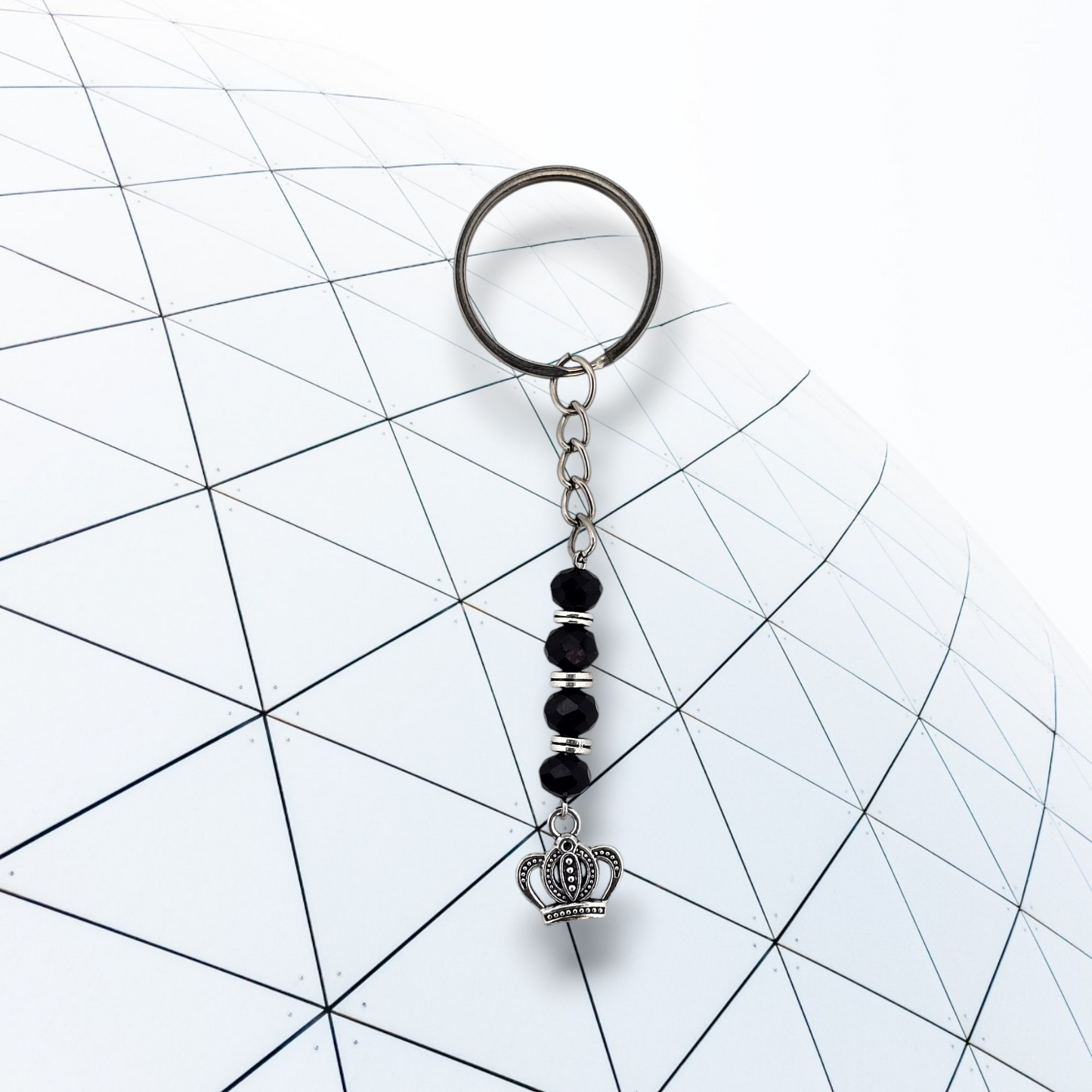 Key Chain with King Charm