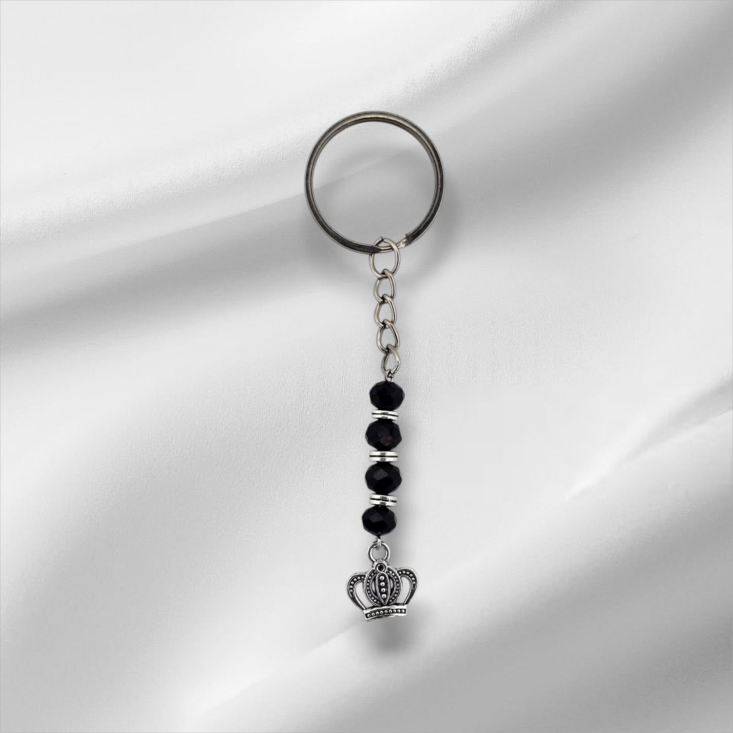 Key Chain with King Charm