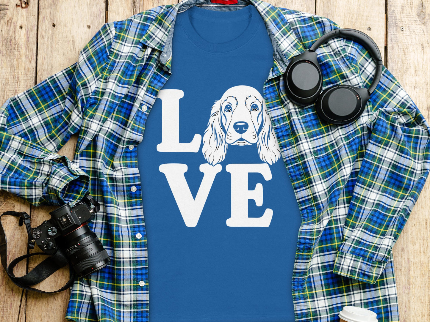 Love Dog Graphic Tee Cute Pet Lover Apparel