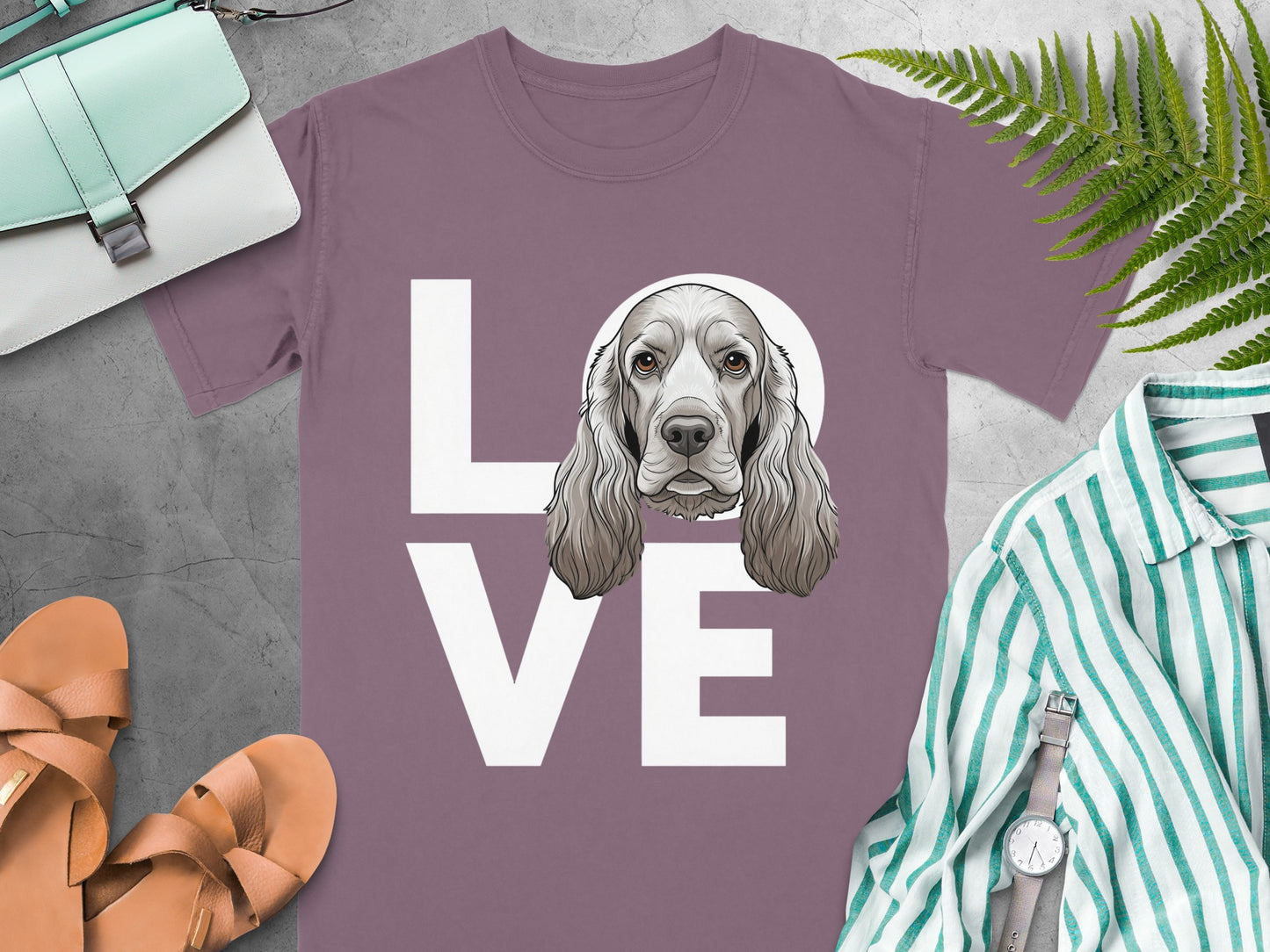 Adorable Dog LOVE Graphic Tee Shirt for Pet Lovers