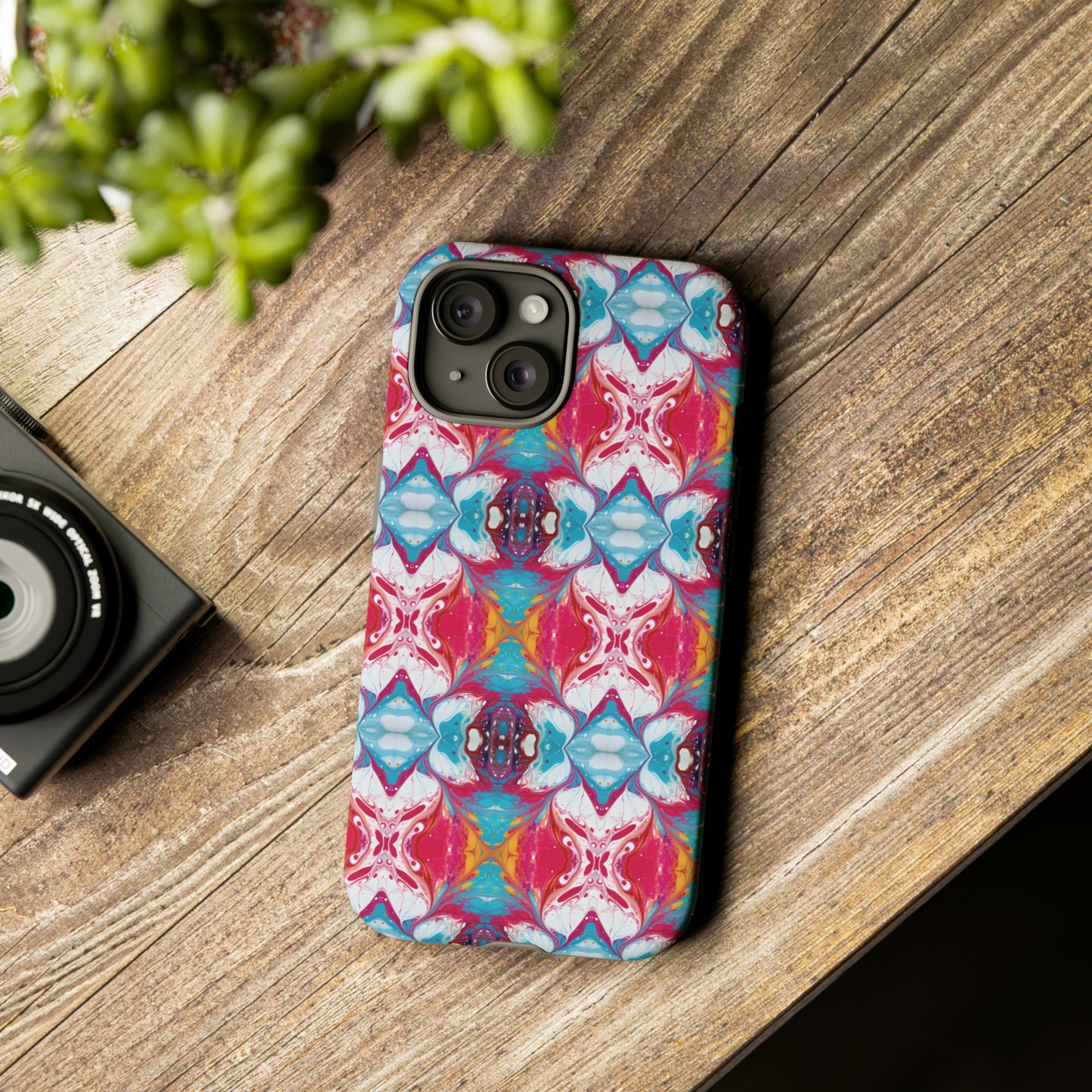 Colorful Paint Splatter Phone Tough Cases