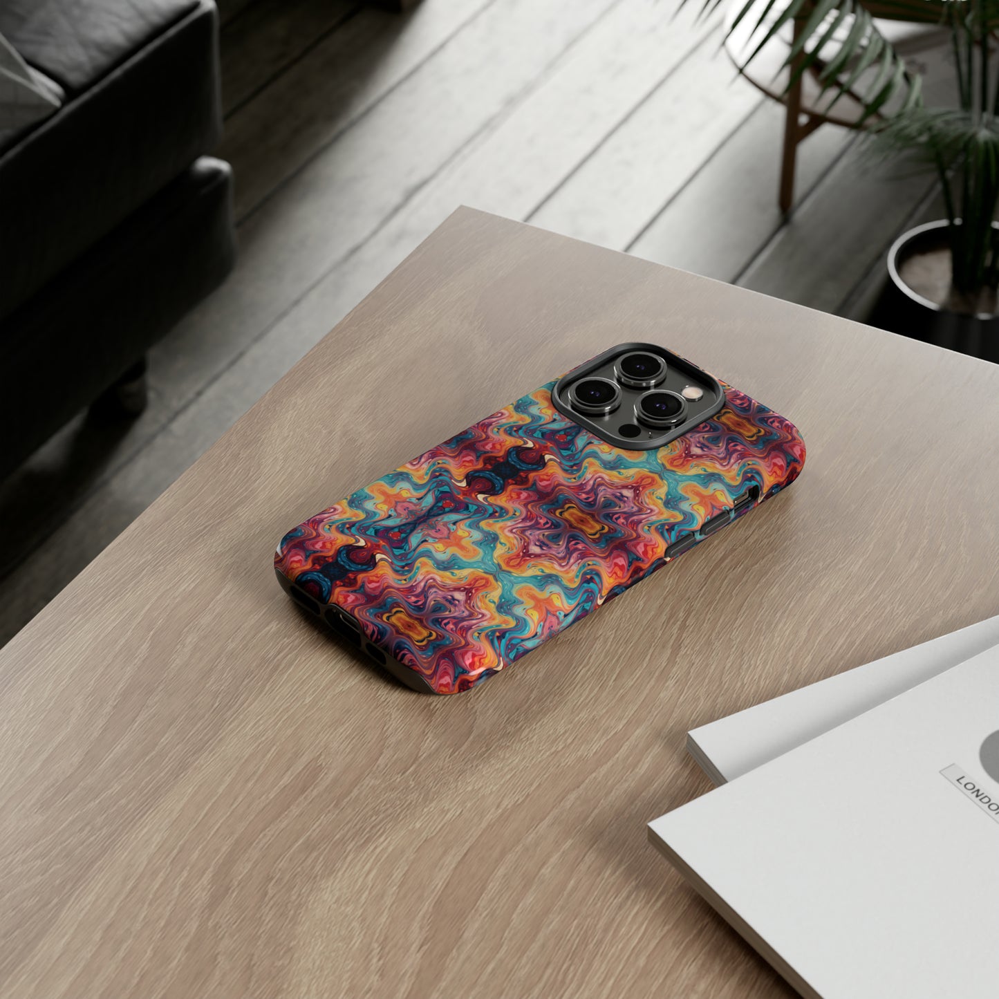 Colorful Paint Splatter Phone Tough Cases