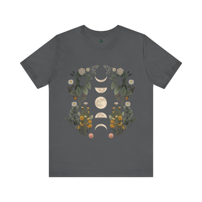 Moon phases Unisex Jersey Short Sleeve Tee|Gift for Dad|Gift for father|Gfit for Grandpa|Gift for Husband
