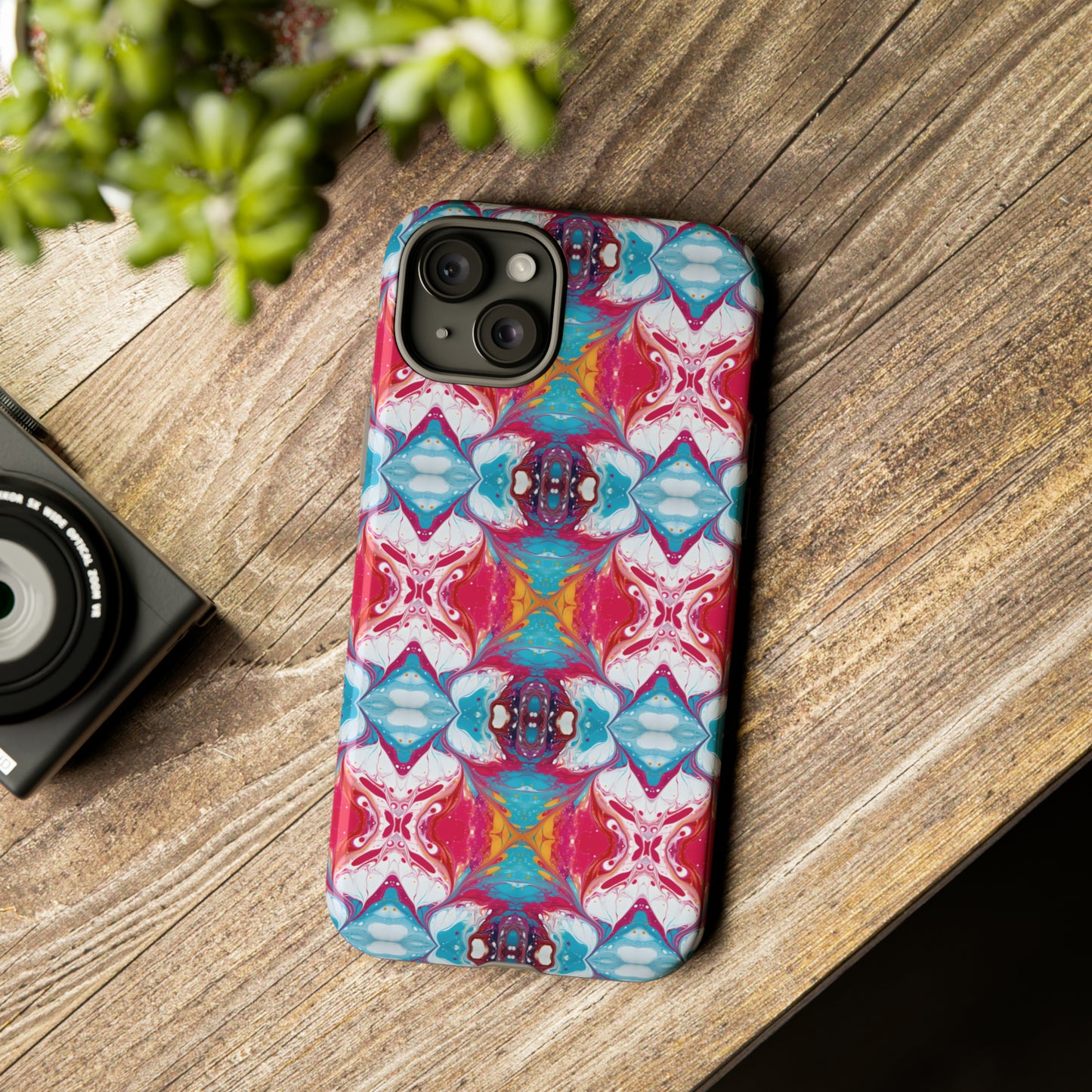 Colorful Paint Splatter Phone Tough Cases