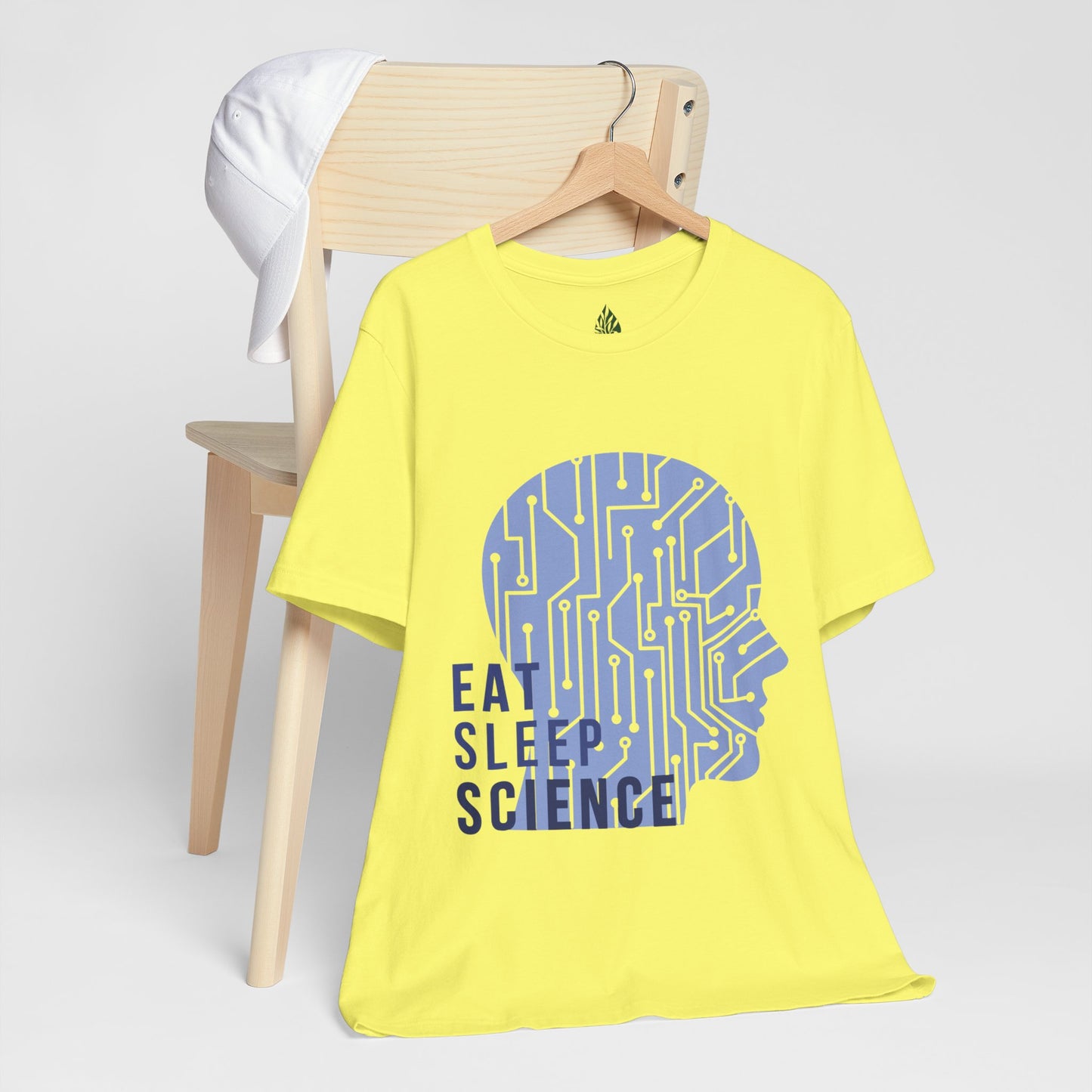 Science Lover Unisex Tee, Eat Sleep Science Shirt, STEM Enthusiast T-Shirt, Science Teacher Gift, Laboratory Researcher Top