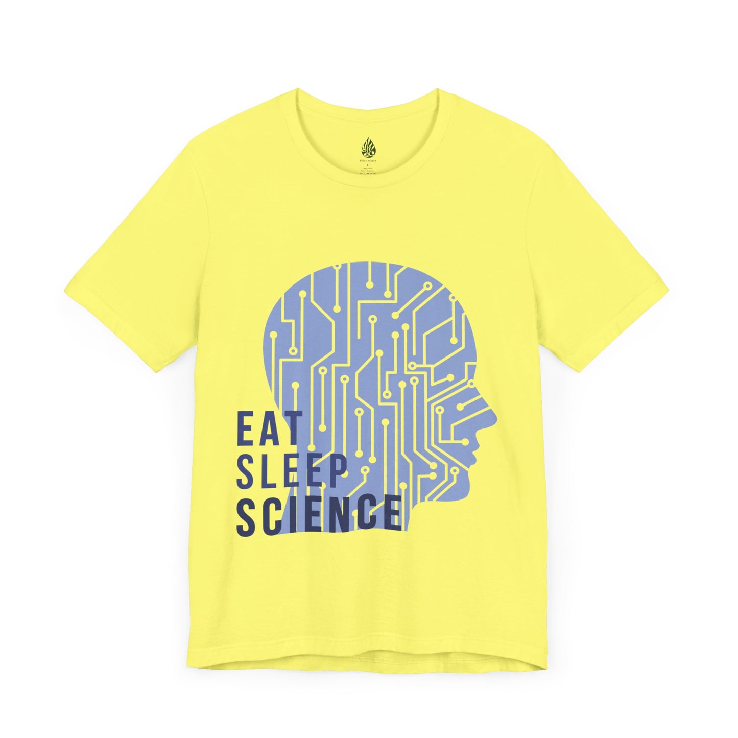 Science Lover Unisex Tee, Eat Sleep Science Shirt, STEM Enthusiast T-Shirt, Science Teacher Gift, Laboratory Researcher Top