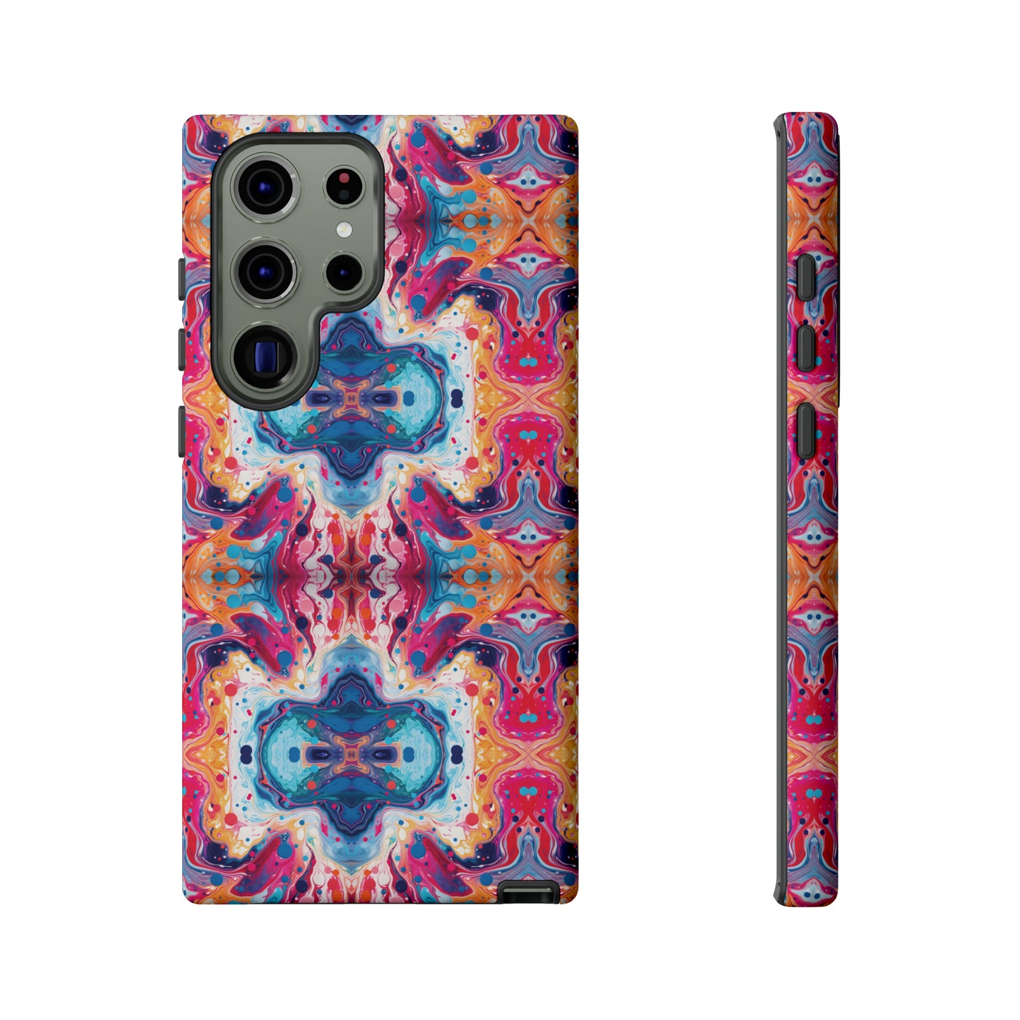 Colorful Paint Splatter Phone Tough Cases