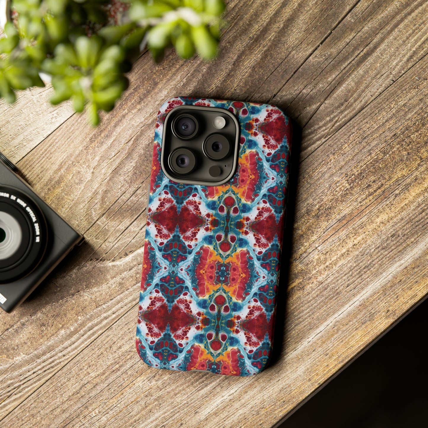 Colorful Paint Splatter Phone Tough Cases