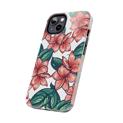 Phone Case, Floral Design, Protective Case, Cover, Strong, Durable, Custom Shell