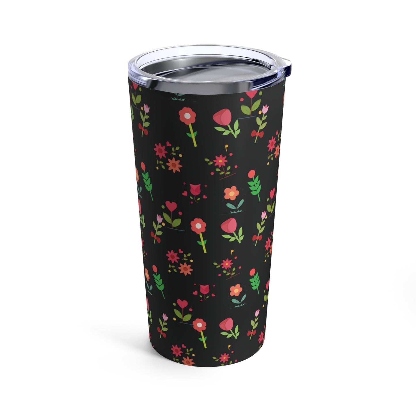 Flowers pattern tumbler 20oz