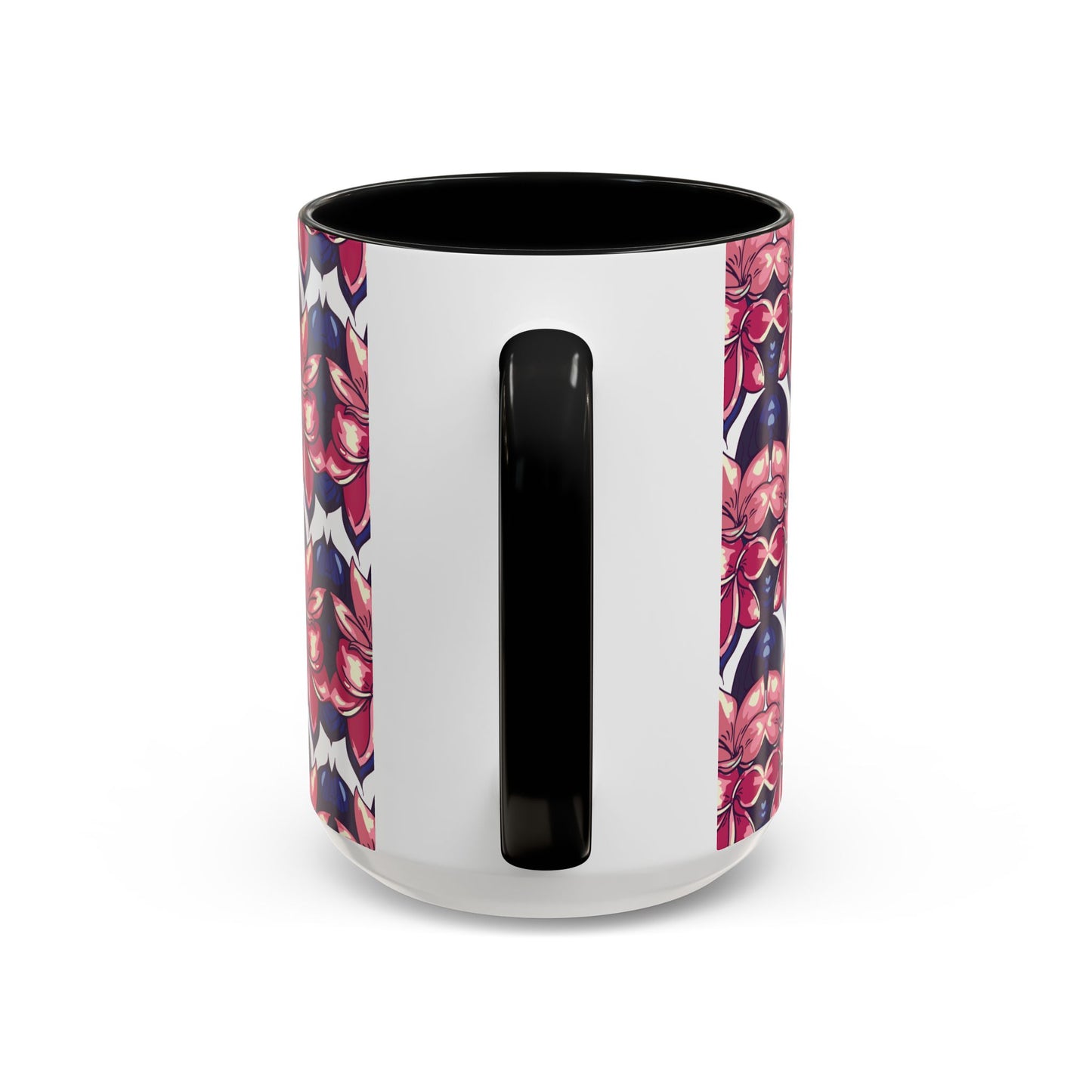 Floral Accent Coffee Mug