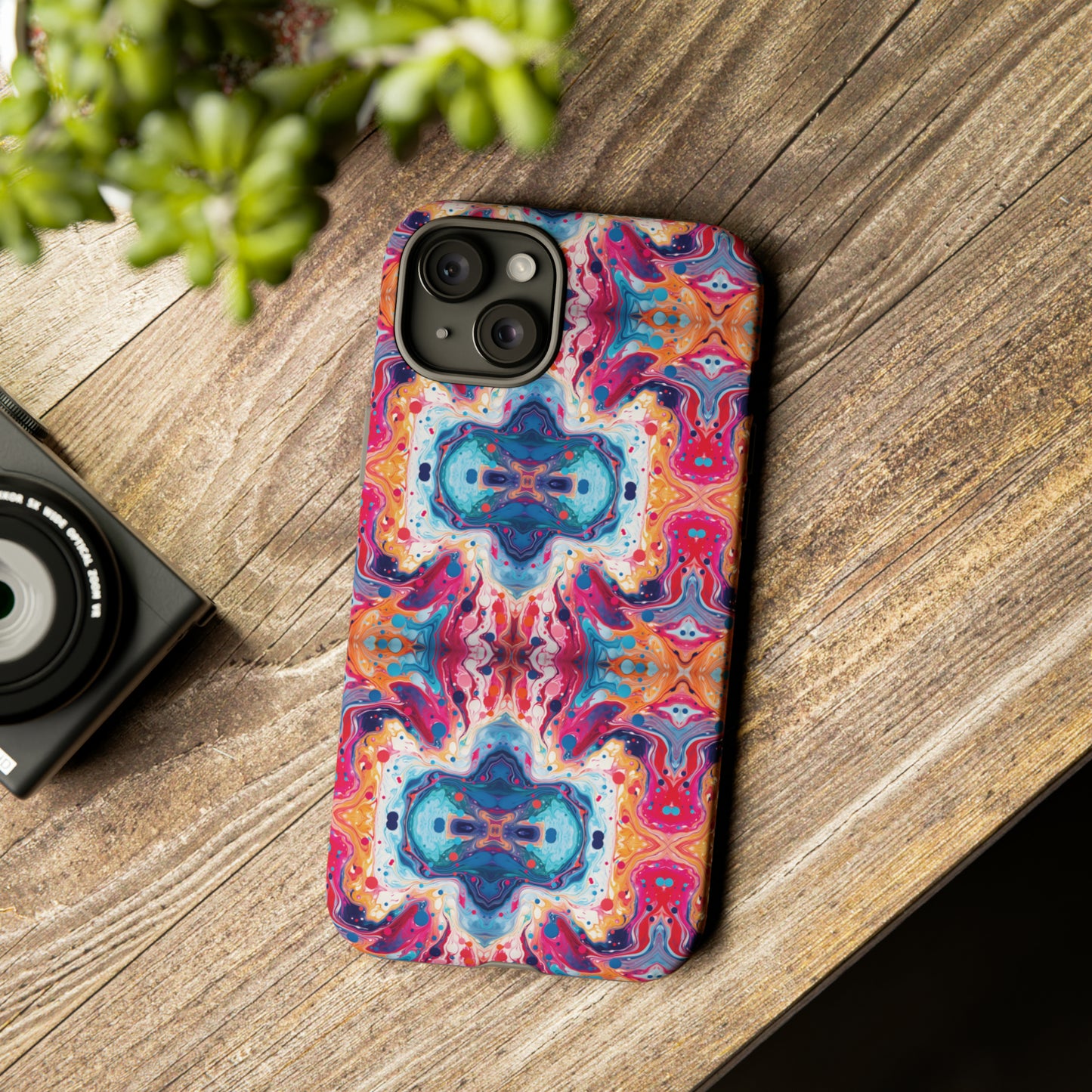 Colorful Paint Splatter Phone Tough Cases