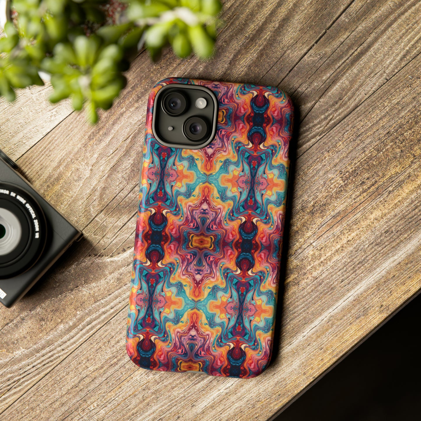 Colorful Paint Splatter Phone Tough Cases