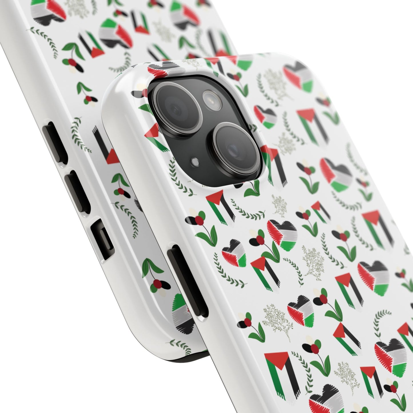 Phone Case, Palestine Flag Design, Protective Case, Cover, Strong, Durable, Custom Shell