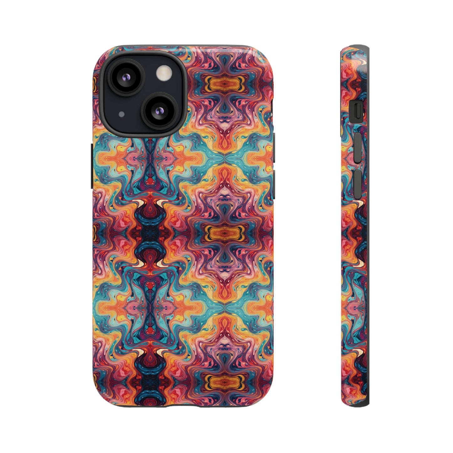 Colorful Paint Splatter Phone Tough Cases