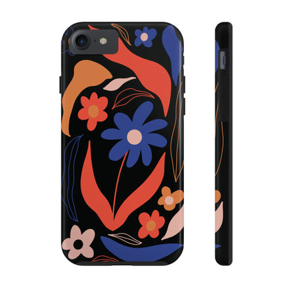 Phone Case, Floral Design, Protective Case, Cover, Strong, Durable, Custom Shell