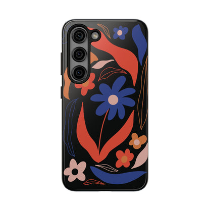 Phone Case, Floral Design, Protective Case, Cover, Strong, Durable, Custom Shell