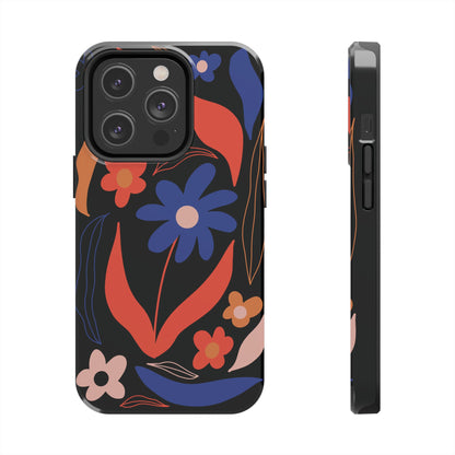 Phone Case, Floral Design, Protective Case, Cover, Strong, Durable, Custom Shell