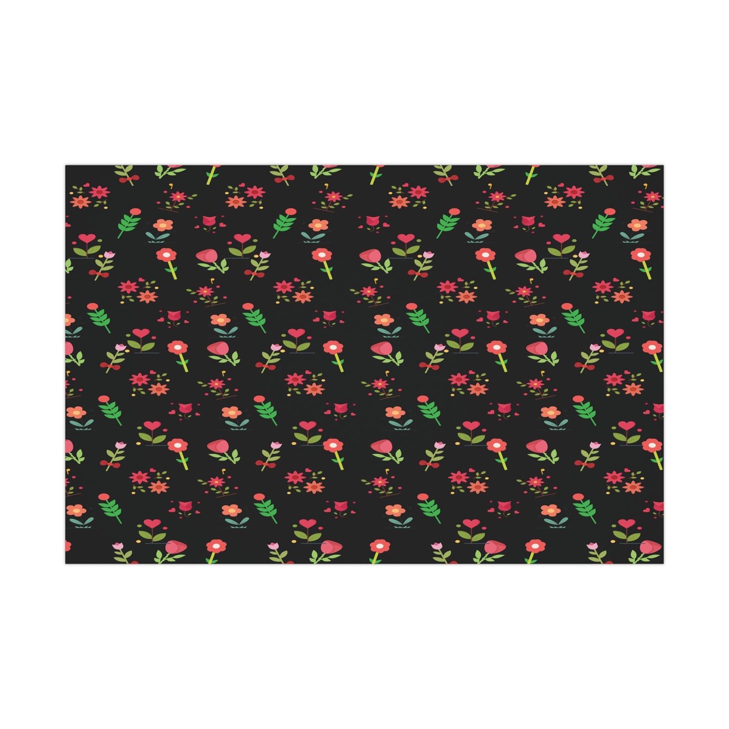 Flowers pattern Gift Wrap Papers