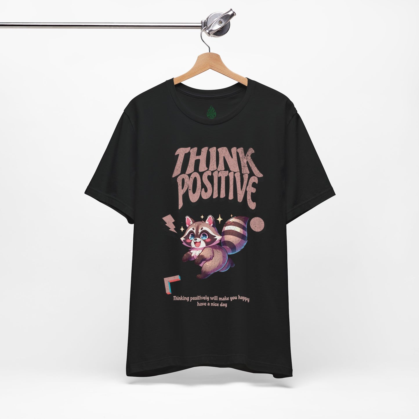 Think Positive Unisex Jersey Short Sleeve Tee|Gift|Gift for lover|Gift for Mom|Gift for Girlfriend|Gift for Wife|