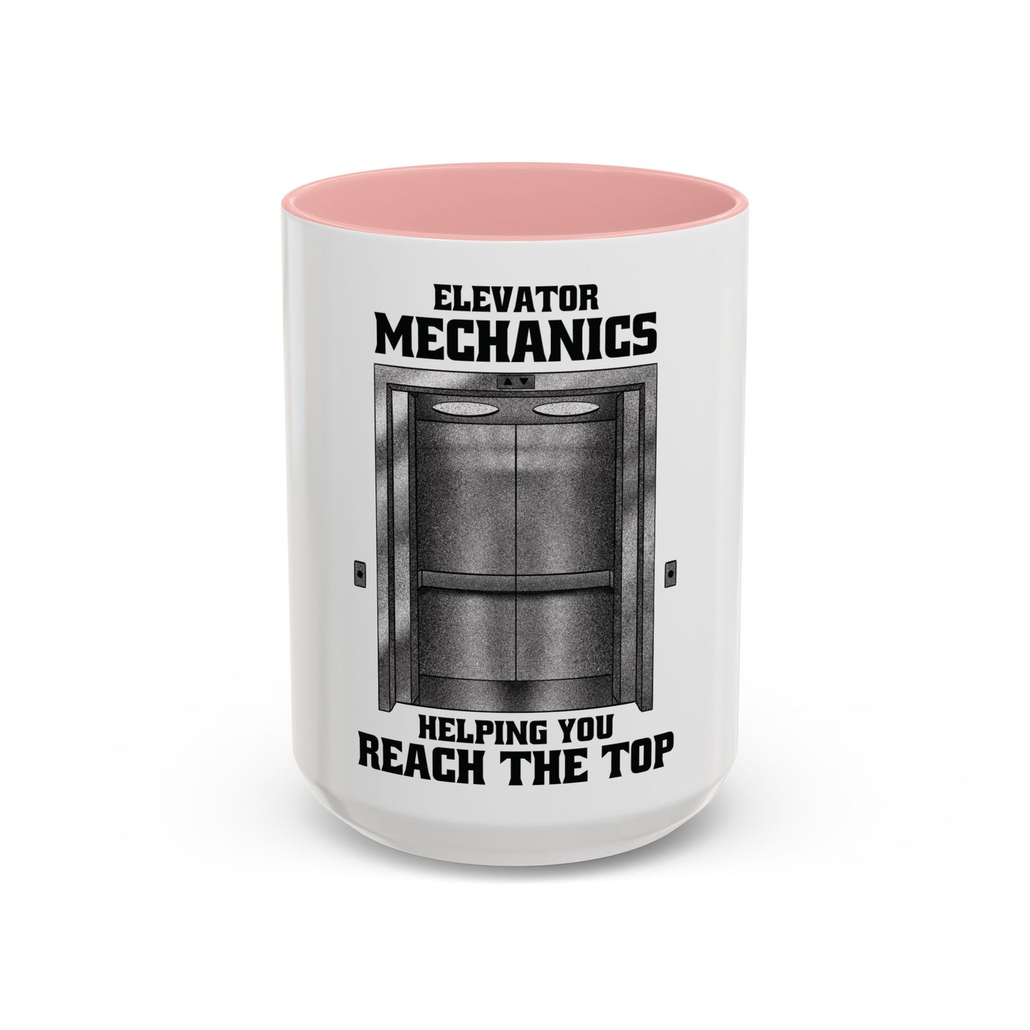 Elevator Mechanic Accent Coffee Mug