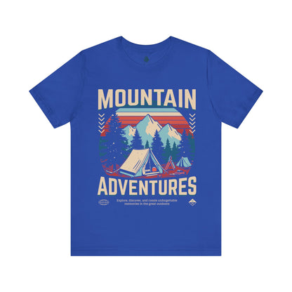 Mountain adventure Unisex Jersey Short Sleeve Tee|Gift for Dad|Gift for father|Gfit for Grandpa|Gift for Husband