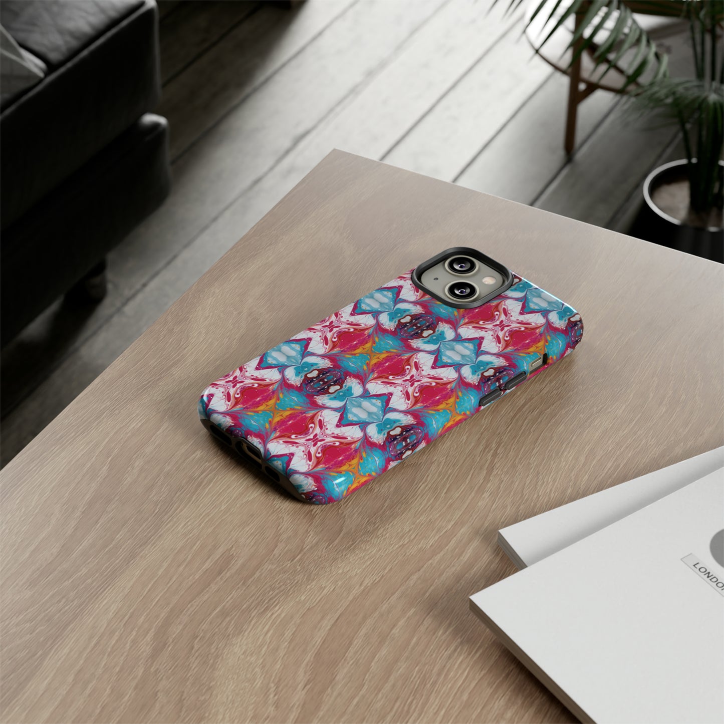 Colorful Paint Splatter Phone Tough Cases