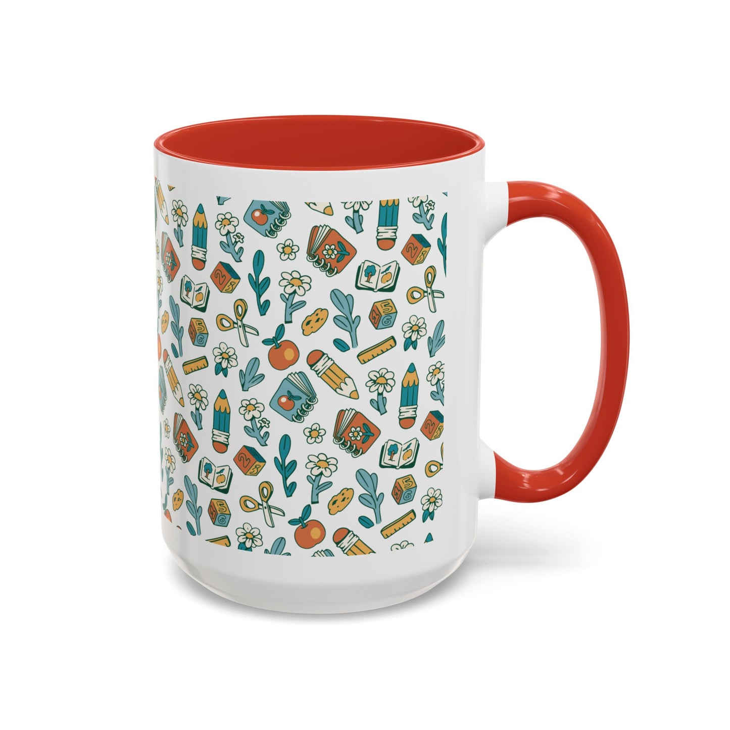 Back to school Accent Coffee Mug (11, 15oz)