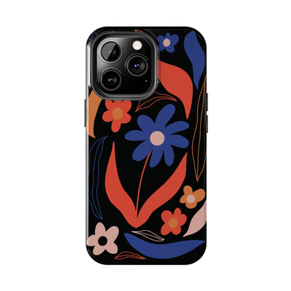 Phone Case, Floral Design, Protective Case, Cover, Strong, Durable, Custom Shell