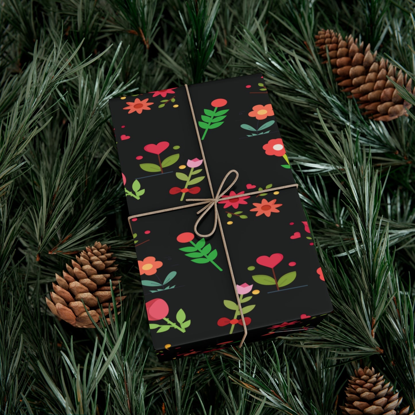 Flowers pattern Gift Wrap Papers