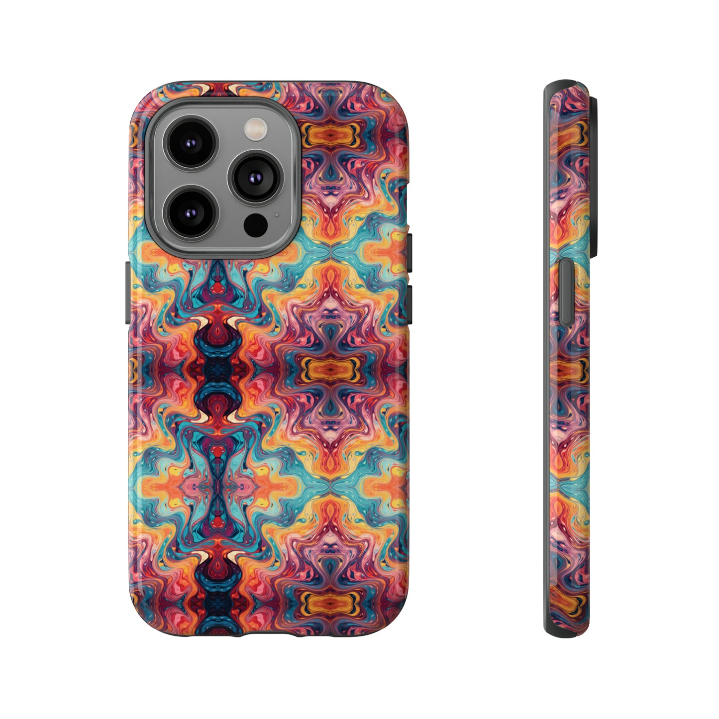 Colorful Paint Splatter Phone Tough Cases