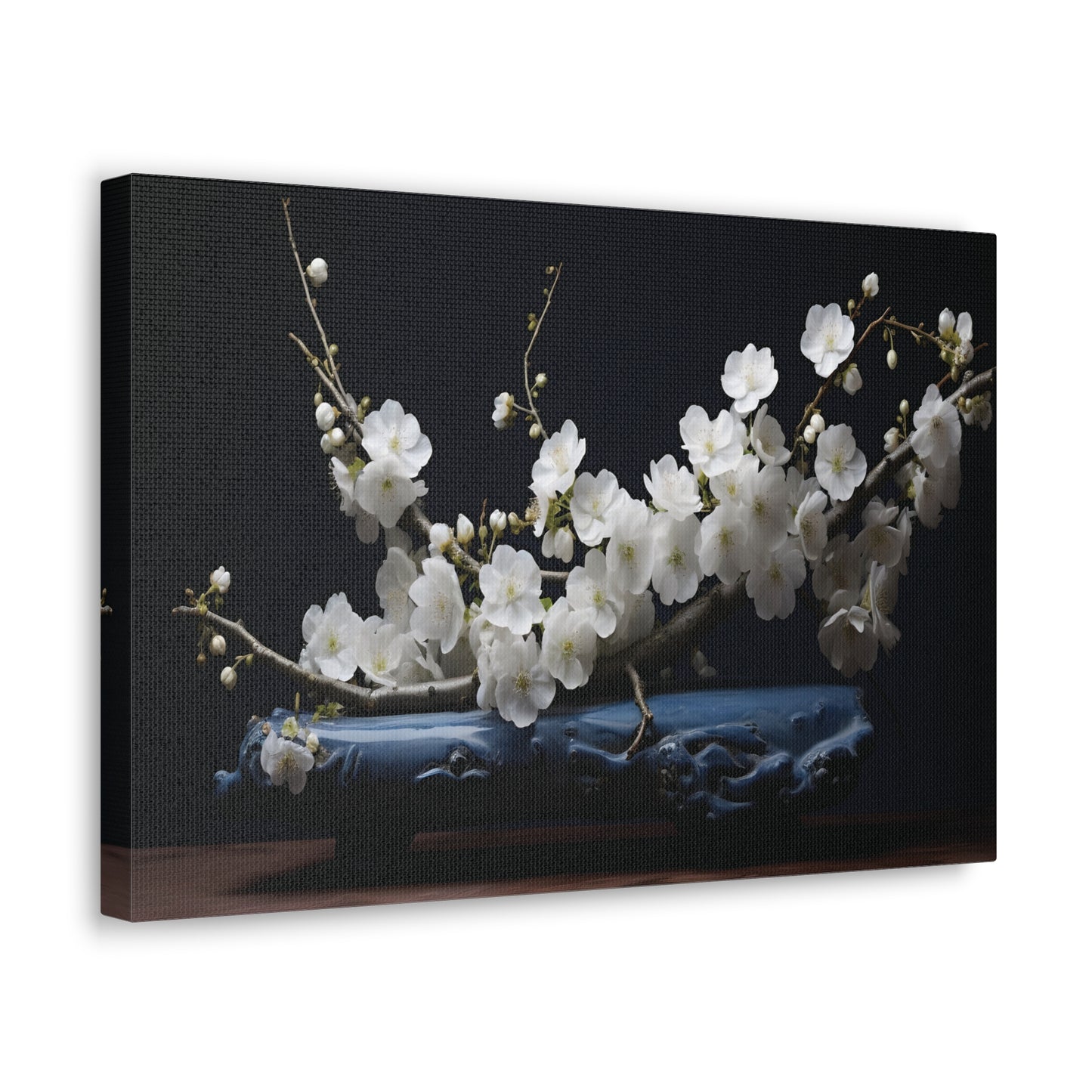 Wooden Branch of flowers Canvas Gallery Wraps