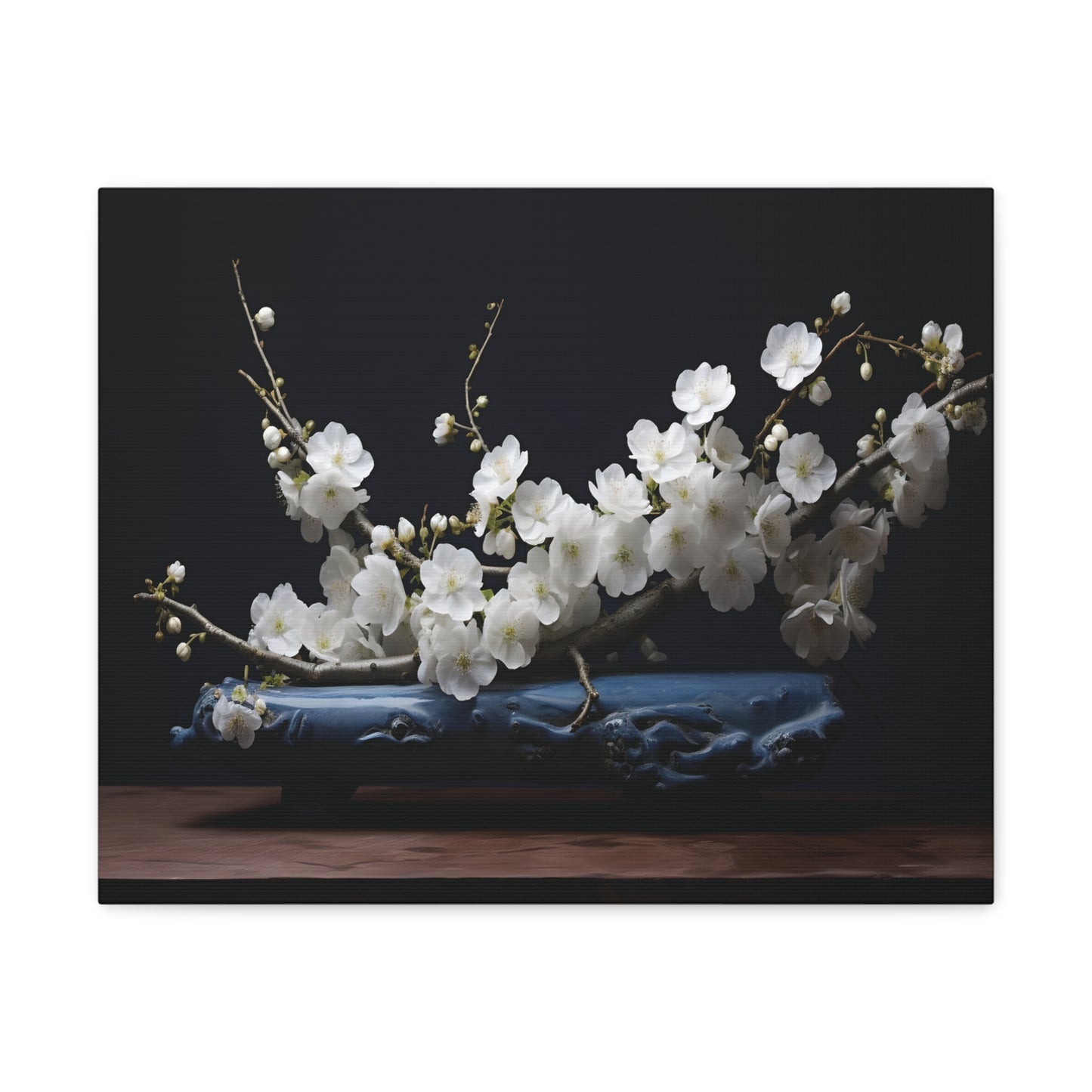 Wooden Branch of flowers Canvas Gallery Wraps