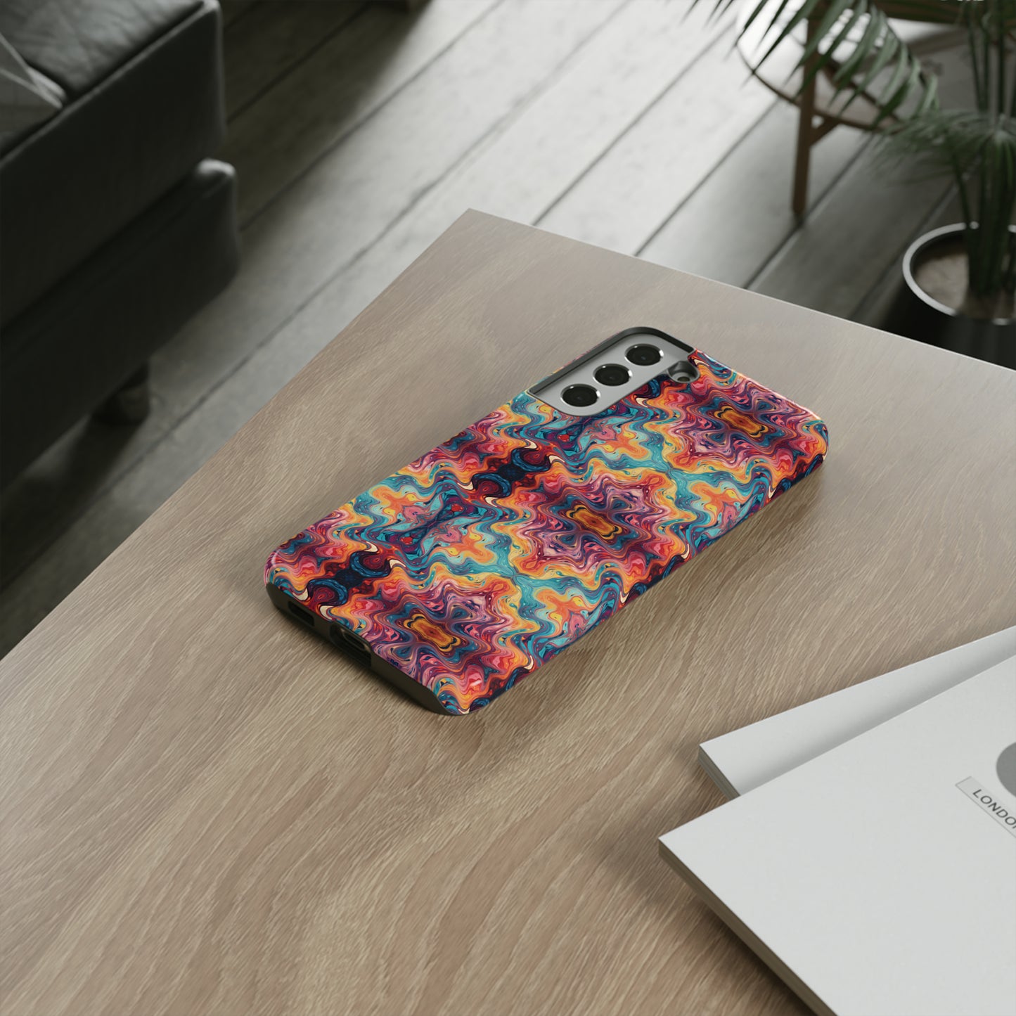 Colorful Paint Splatter Phone Tough Cases