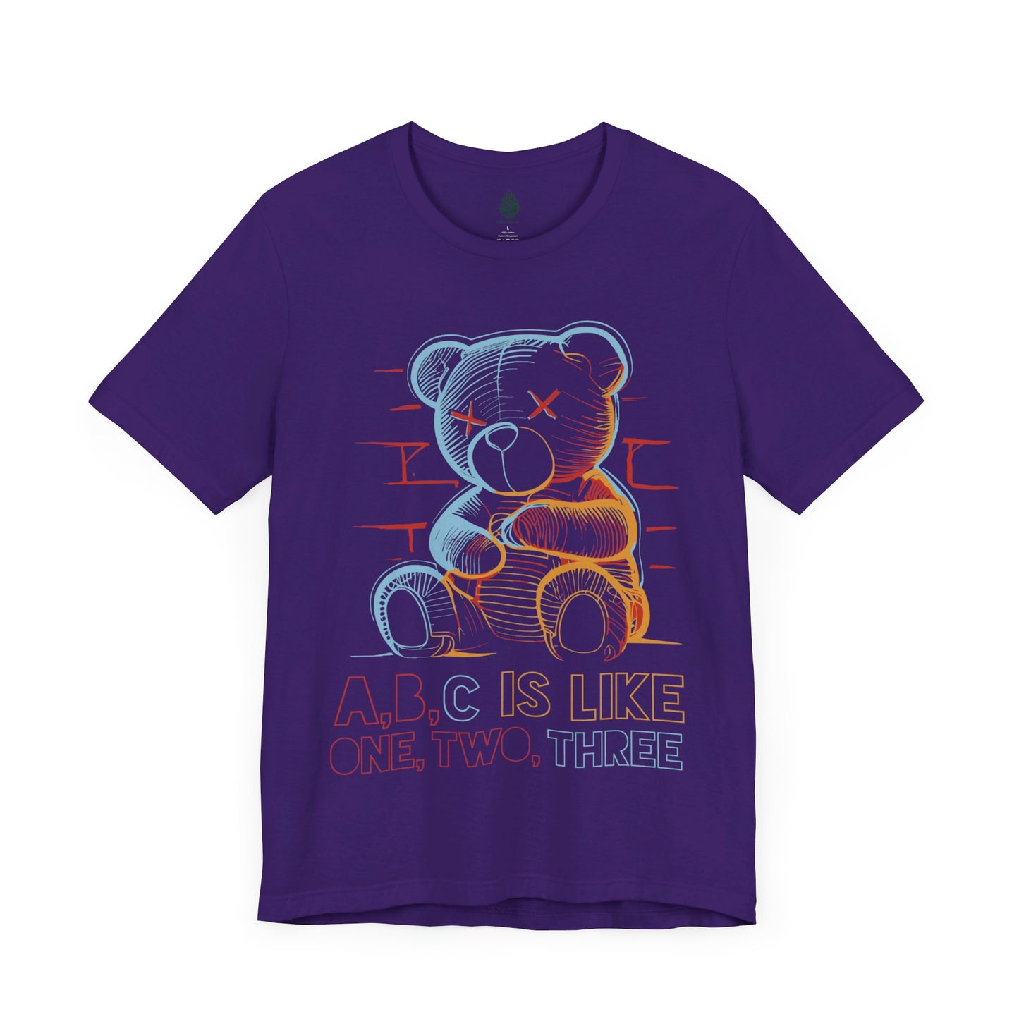 Teddy Bear Unisex Jersey Short Sleeve Tee