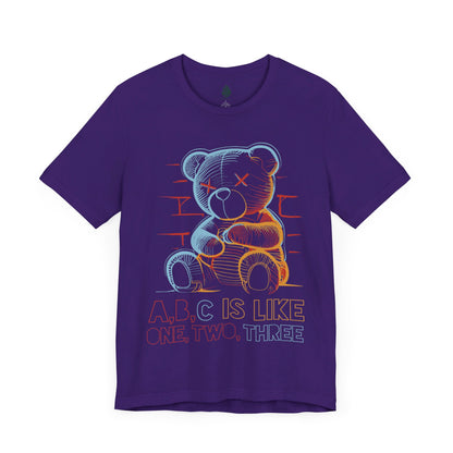 Teddy Bear Unisex Jersey Short Sleeve Tee