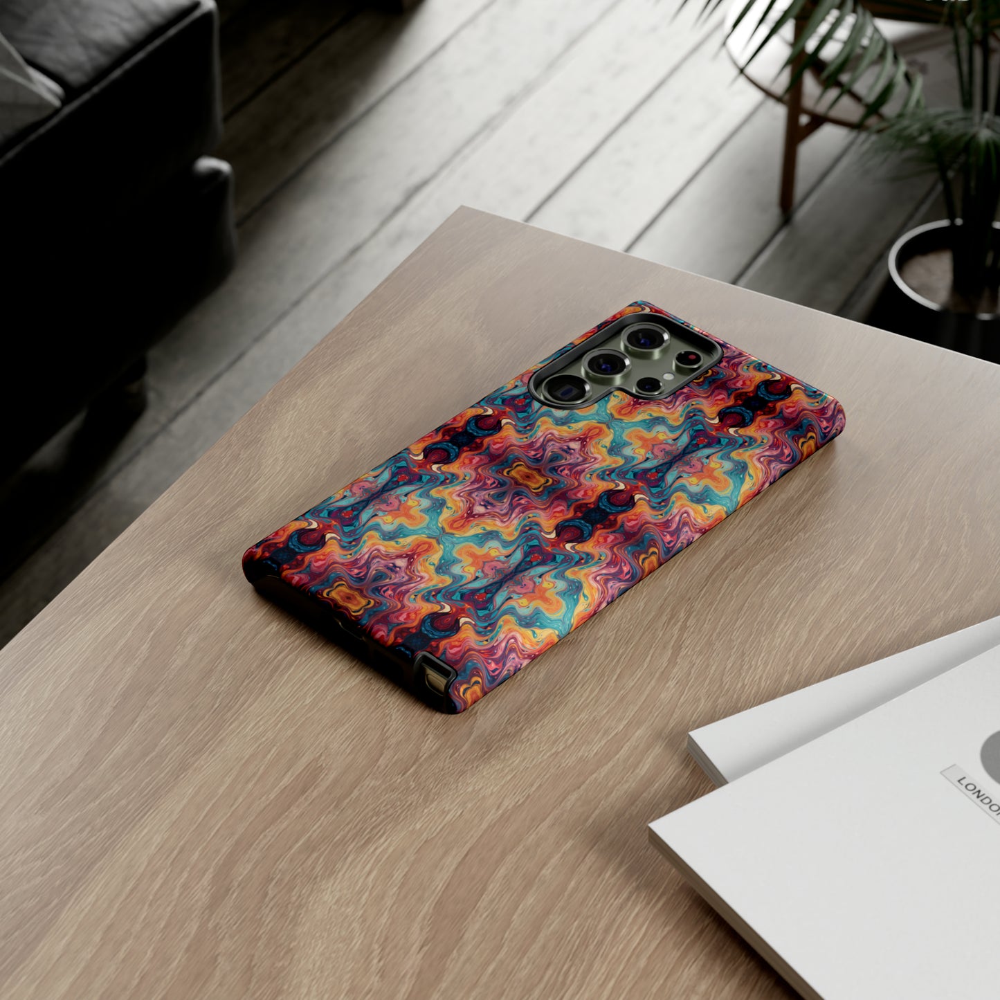 Colorful Paint Splatter Phone Tough Cases