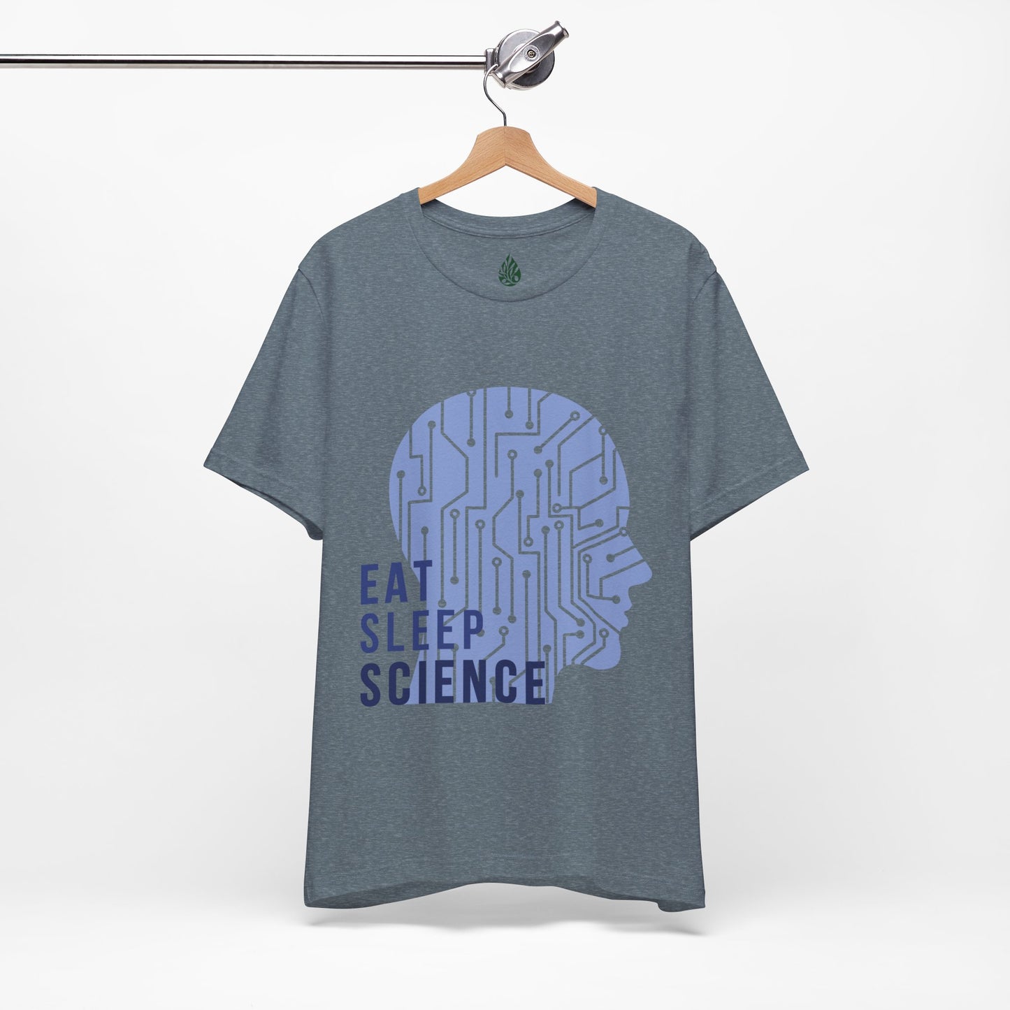 Science Lover Unisex Tee, Eat Sleep Science Shirt, STEM Enthusiast T-Shirt, Science Teacher Gift, Laboratory Researcher Top