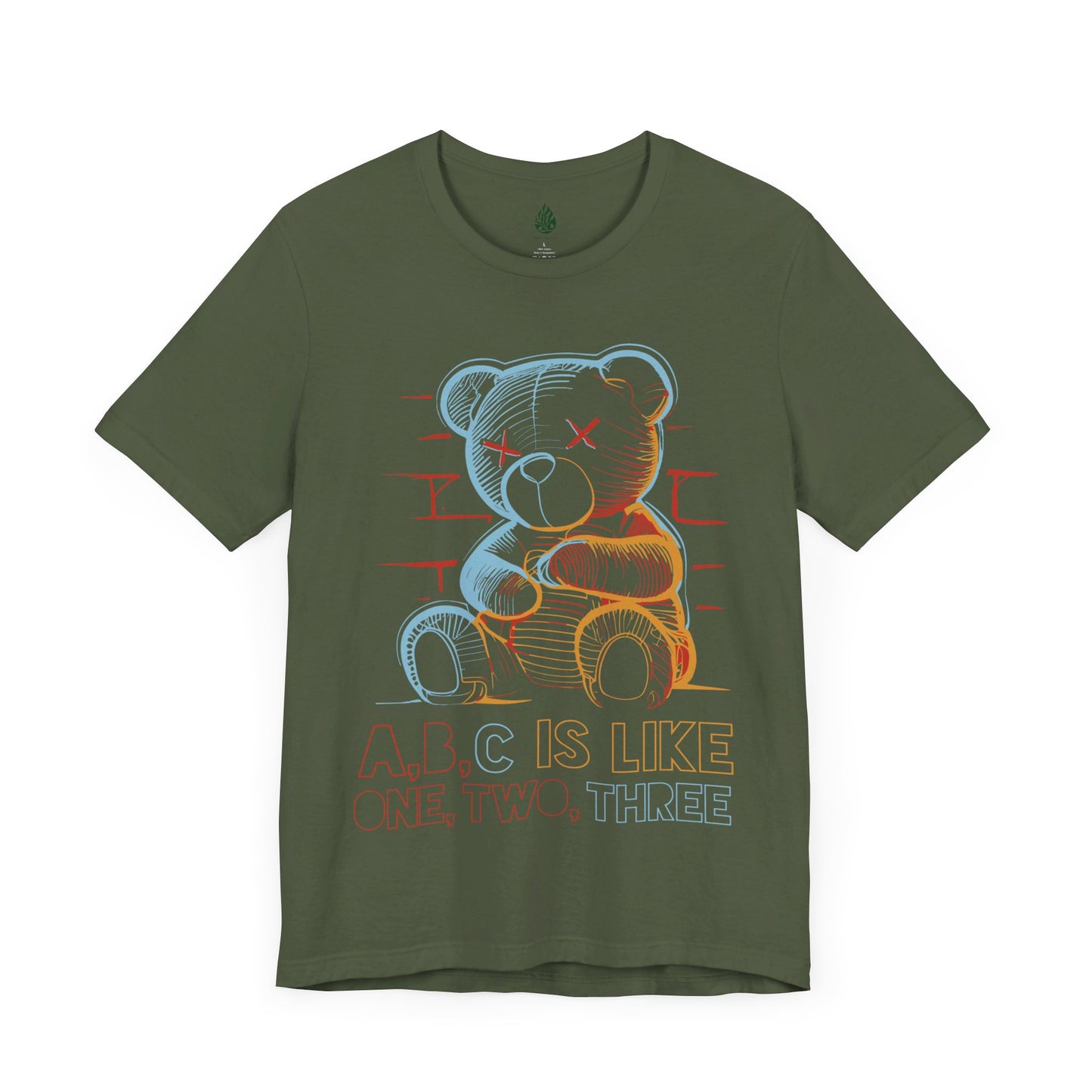 Teddy Bear Unisex Jersey Short Sleeve Tee