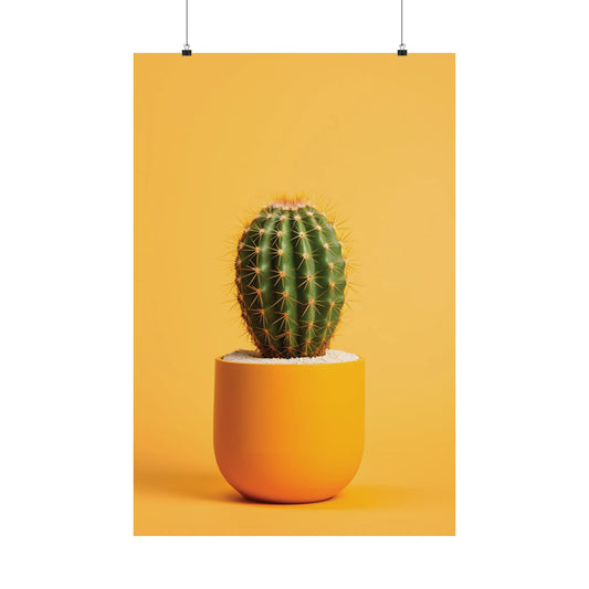 Cactus plant Matte Vertical Posters