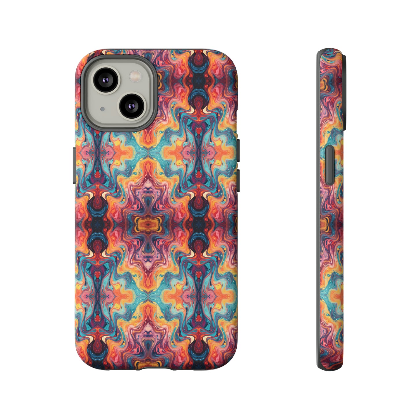 Colorful Paint Splatter Phone Tough Cases