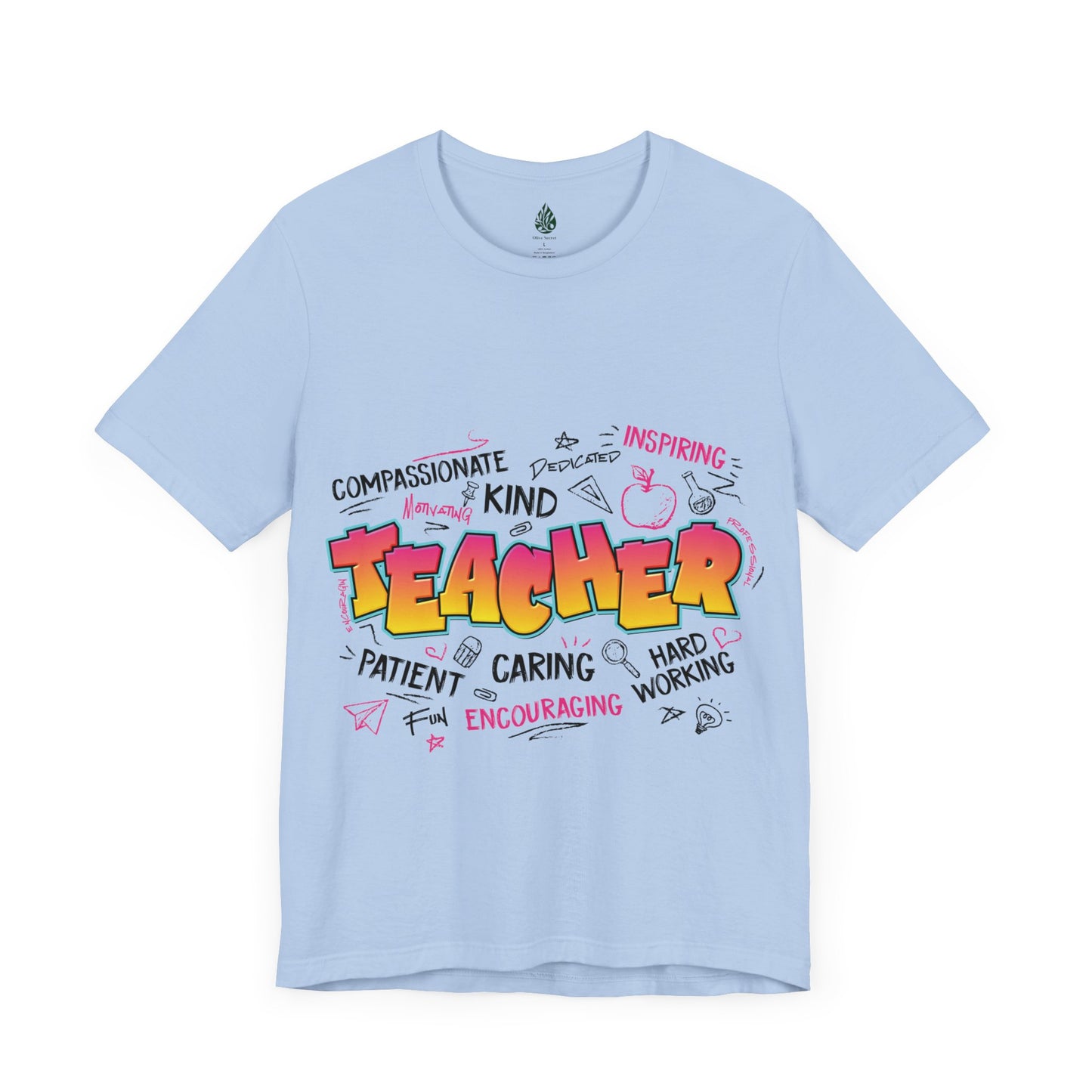 Teacher Unisex Jersey Short Sleeve Tee|Gift|Gift for lover|Gift for Mom|Gift for Girlfriend|Gift for Wife|Gift for Teacher|Teacher